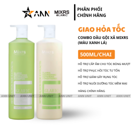 Combo Gội Xả Mixrs Màu Xanh Lá 500ml - MIXRSXANHLA