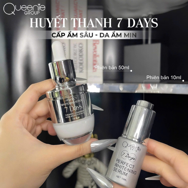 Serum Huyết Thanh Queenie Skin 7 Days 10ml Serum Huyết Thanh Queenie Skin 7 Days 10ml