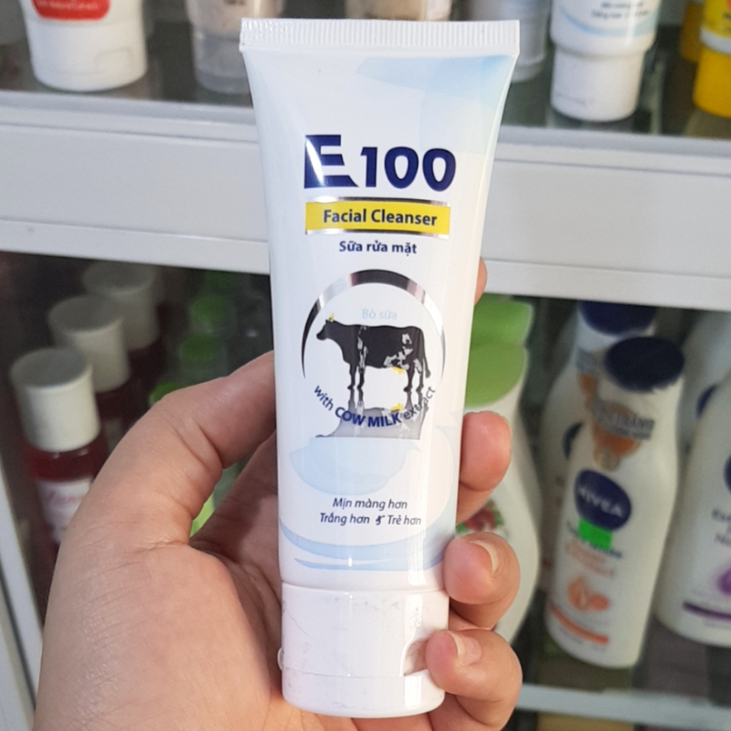 Sữa Rửa Mặt Con Bò E100 80ml Sữa Rửa Mặt Con Bò E100 80ml