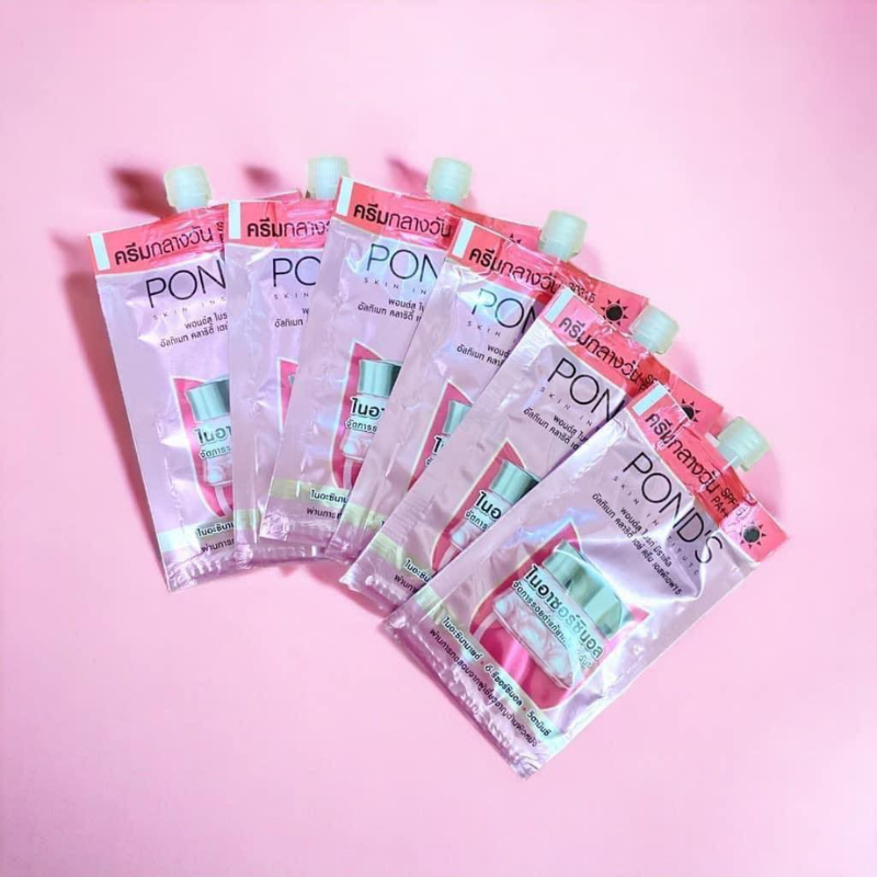 26535_5_20250801121233-2.png Kem Dưỡng Da Mặt Ponds Thái Lan Hộp 6 Gói x 6,5g - 8851932461375