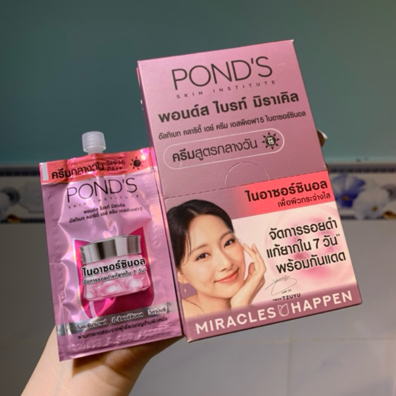 Giá sỉ kem Dưỡng Da Mặt Ponds Thái Lan Hộp 6 Gói x 6,5g Giá sỉ kem Dưỡng Da Mặt Ponds Thái Lan Hộp 6 Gói x 6,5g