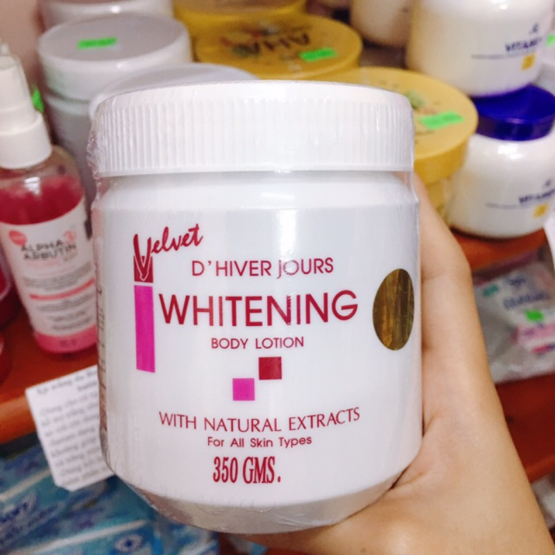 Nguồn sỉ kem Dưỡng Thể Whitening Thái Lan 350g Nguồn sỉ kem Dưỡng Thể Whitening Thái Lan 350g