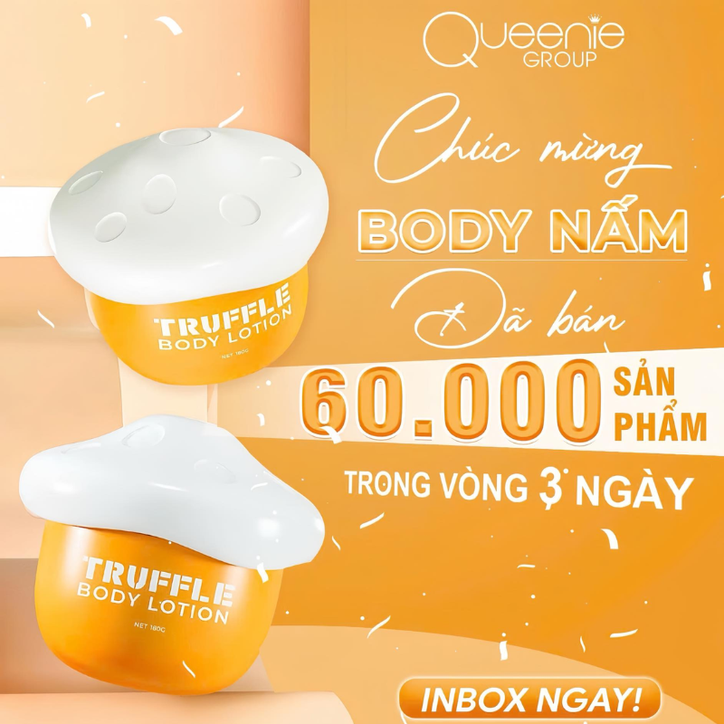 26542_10_20250801173128-1.png Kem Body Nấm Queenie Skin 180g - Tặng 1 Tẩy Tế Bào Chết Queenie Skin 50g - 8938563421029