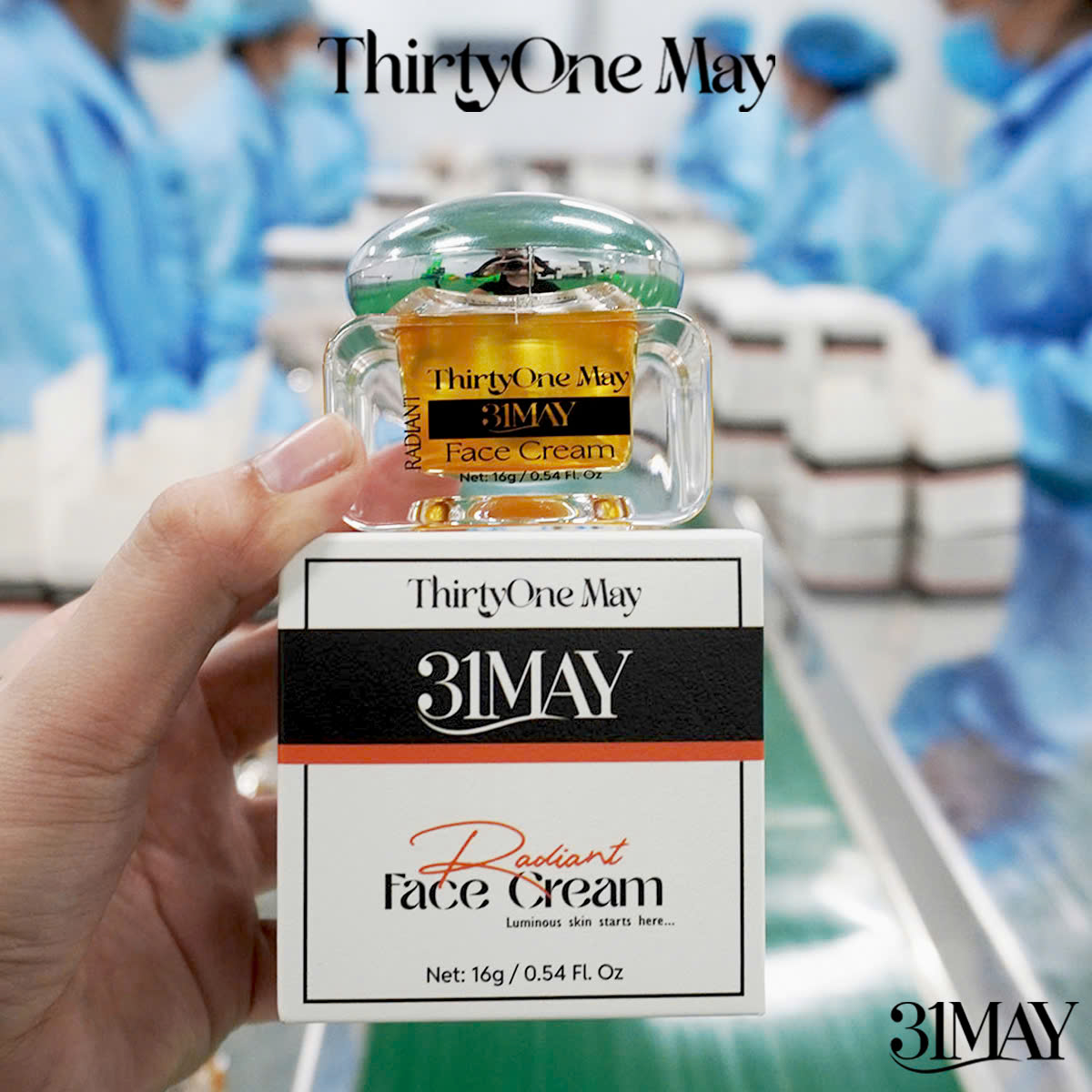 26545_z6908910613244-be92cb993e4f11c0bc38608278d5bc5d_20250821150253-8.jpg Kem Face Dưỡng Trắng Mờ Nám 31may Radiant - Kem Dưỡng Radiant Thirty One May 16g - 8938562528057