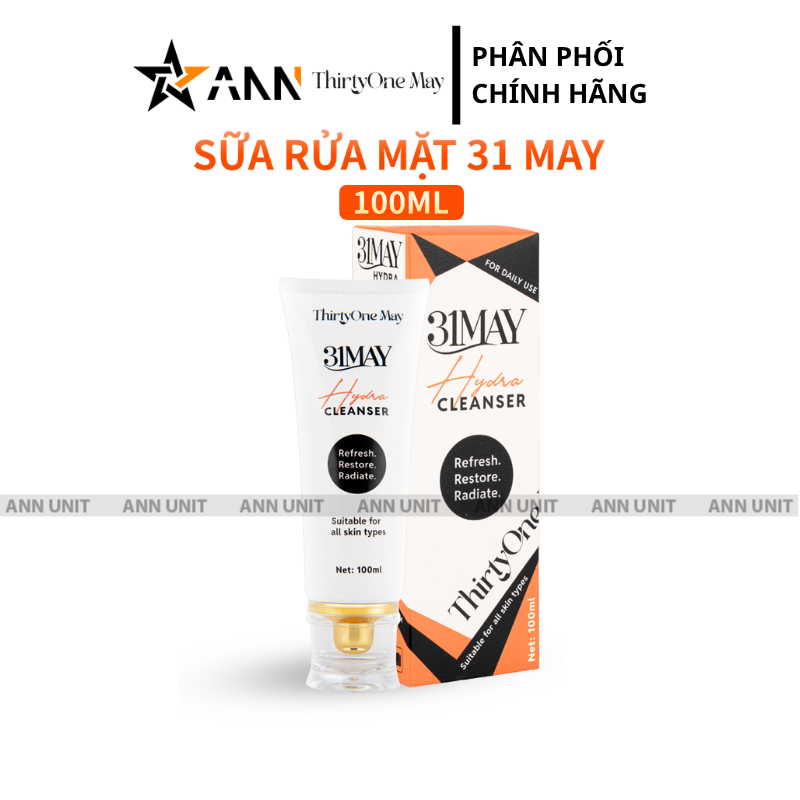 26547_11_20251013090643.png Sữa Rửa Mặt 31may Hydra Cleanser 100ml - Sữa Rửa Mặt Thirty One May Chính Hãng - 8938562528101