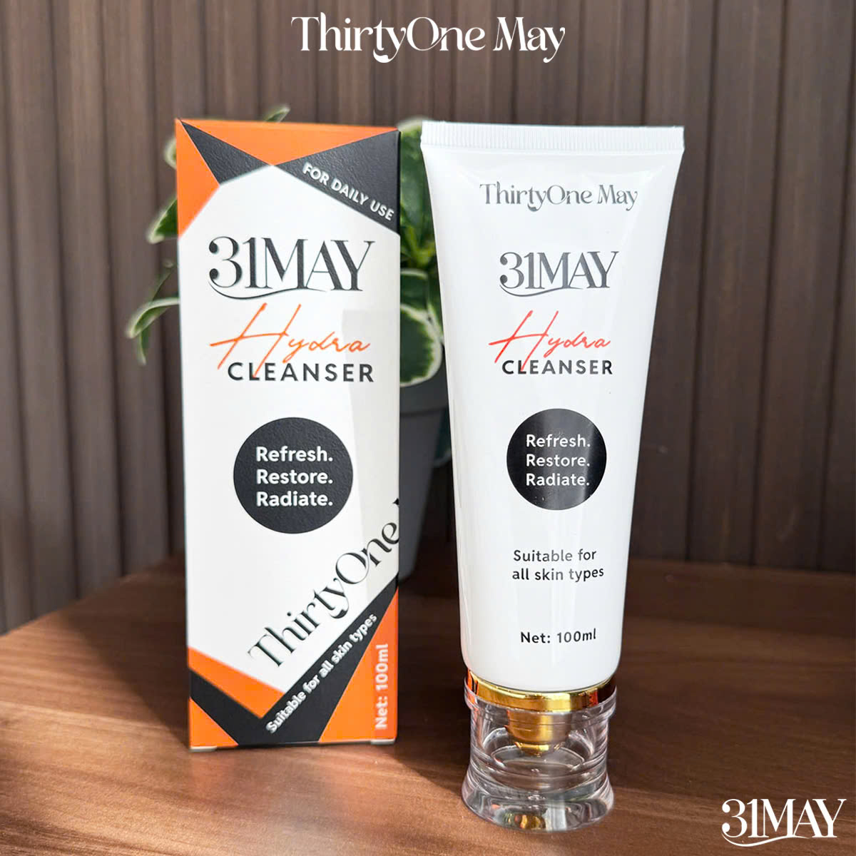 26547_z6908914125988-5b20563309def0f70022b5941c4dec4f_20250820224742-6.jpg Sữa Rửa Mặt 31may Hydra Cleanser 100ml - Sữa Rửa Mặt Thirty One May Chính Hãng - 8938562528101