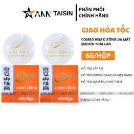 Combo 2 Hộp Kem Dưỡng Da Mặt Emoon Taisin Thái Lan 6g/Hộp - 8850218010009