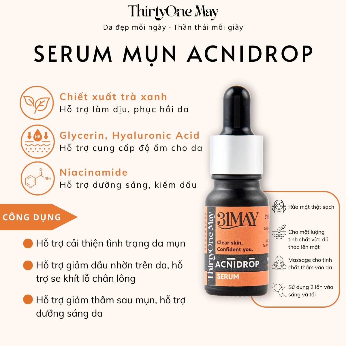 26560_13_20250821160713-6.png Combo Kem Mụn 31may Acnifix 15g & Serum Mụn 31may Acnidrop 10ml - Mỹ Phẩm Thirty One May - CBMUN31MAY