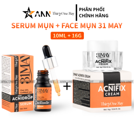 Combo Kem Mụn 31may Acnifix 15g & Serum Mụn 31may Acnidrop 10ml - Mỹ Phẩm Thirty One May - CBMUN31MAY