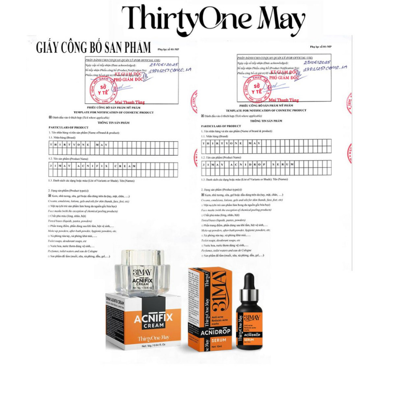 26560_96_20250811095336-7.png Combo Kem Mụn 31may Acnifix 15g & Serum Mụn 31may Acnidrop 10ml - Mỹ Phẩm Thirty One May - CBMUN31MAY