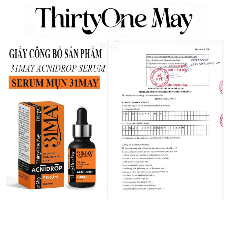 26562_11_20250811145950-8.png Combo Kem Mụn 31may Acnifix 15g & Serum Mụn 31may Acnidrop 10ml & Sữa Rửa Mặt 31may Hydra Cleanser 100ml - Mỹ Phẩm Thirty One May - CB3MUN31MAY