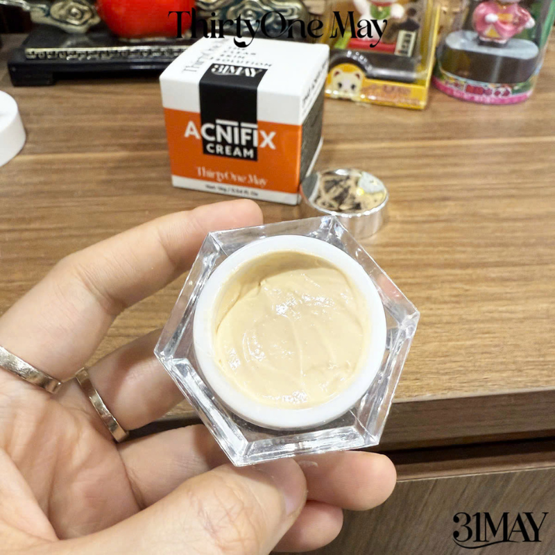26562_31_20250811164506-7.png Combo Kem Mụn 31may Acnifix 15g & Serum Mụn 31may Acnidrop 10ml & Sữa Rửa Mặt 31may Hydra Cleanser 100ml - Mỹ Phẩm Thirty One May - CB3MUN31MAY