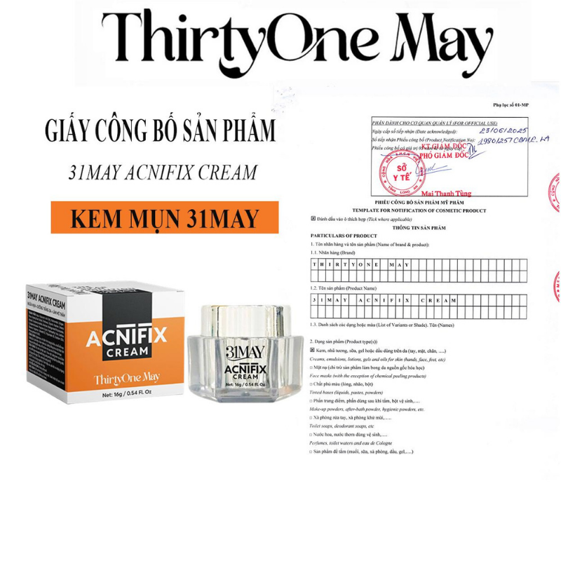 26562_48_20250811145950-8.png Combo Kem Mụn 31may Acnifix 15g & Serum Mụn 31may Acnidrop 10ml & Sữa Rửa Mặt 31may Hydra Cleanser 100ml - Mỹ Phẩm Thirty One May - CB3MUN31MAY