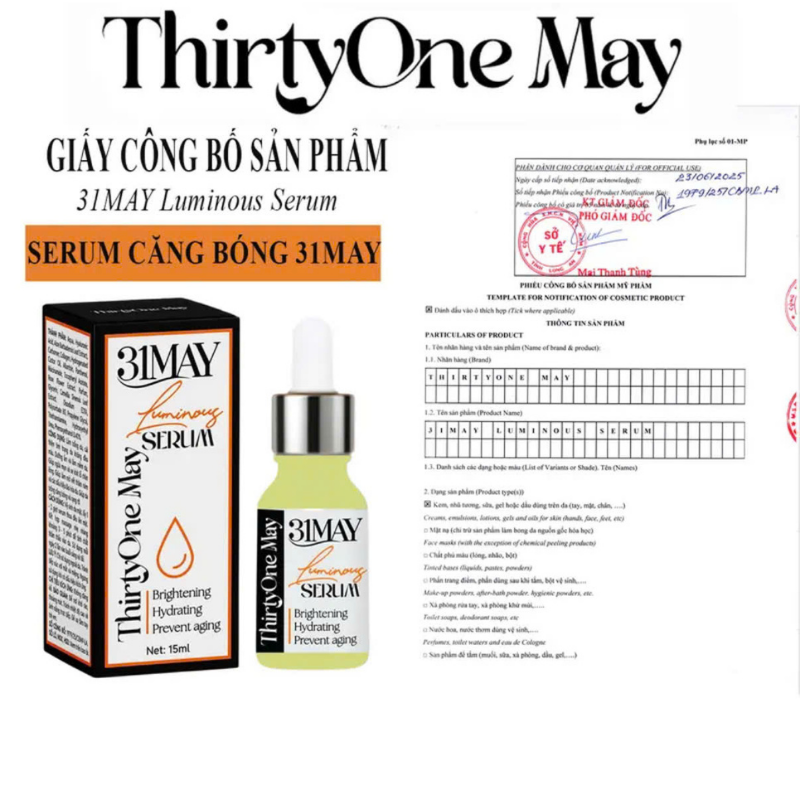26563_64_20250811150638-6.png Combo Kem Nám 31may 16g & Serum Cang Bóng 31may Acnidrop 10ml & Sữa Rửa Mặt 31may Hydra Cleanser 100ml - Mỹ Phẩm Thirty One May - CB3NAM31MAY