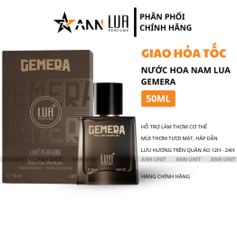 Nước Hoa Nam Gemera 50ml - Hương Thơm Tươi Mát Hấp Dẫn - 8936095373892