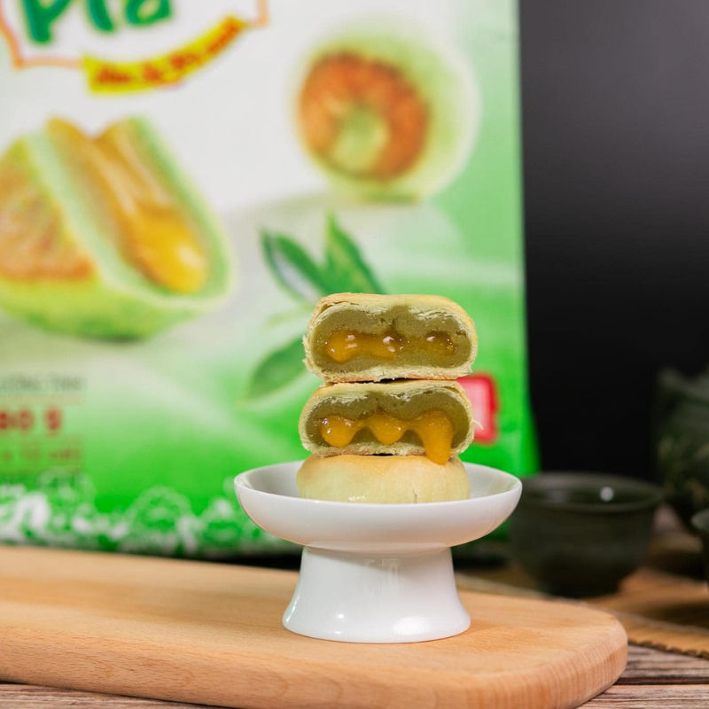 26627_25_20250828122301-2.png Bánh Pía Kim Sa Trà Xanh Tân Huê Viên Thơm Ngon 480g (40g x 12 cái) - 8936014311585
