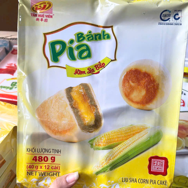 26628_38_20250828122807-1.png Bánh Pía Kim Sa Bắp Tân Huê Viên Thơm Ngon 480g (40g x 12 cái) - 8936014311646