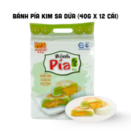 Bánh Pía Kim Sa Dứa Tân Huê Viên Thơm Ngon 480g (40g x 12 cái) - 8936014316788