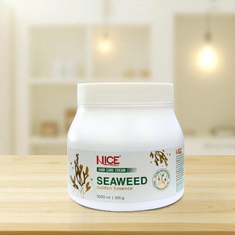 Kem Hấp Ủ Tóc Tảo Biển Seaweed Golen Esence Nice Cosmetic 1000ml Kem Hấp Ủ Tóc Tảo Biển Seaweed Golen Esence Nice Cosmetic 1000ml
