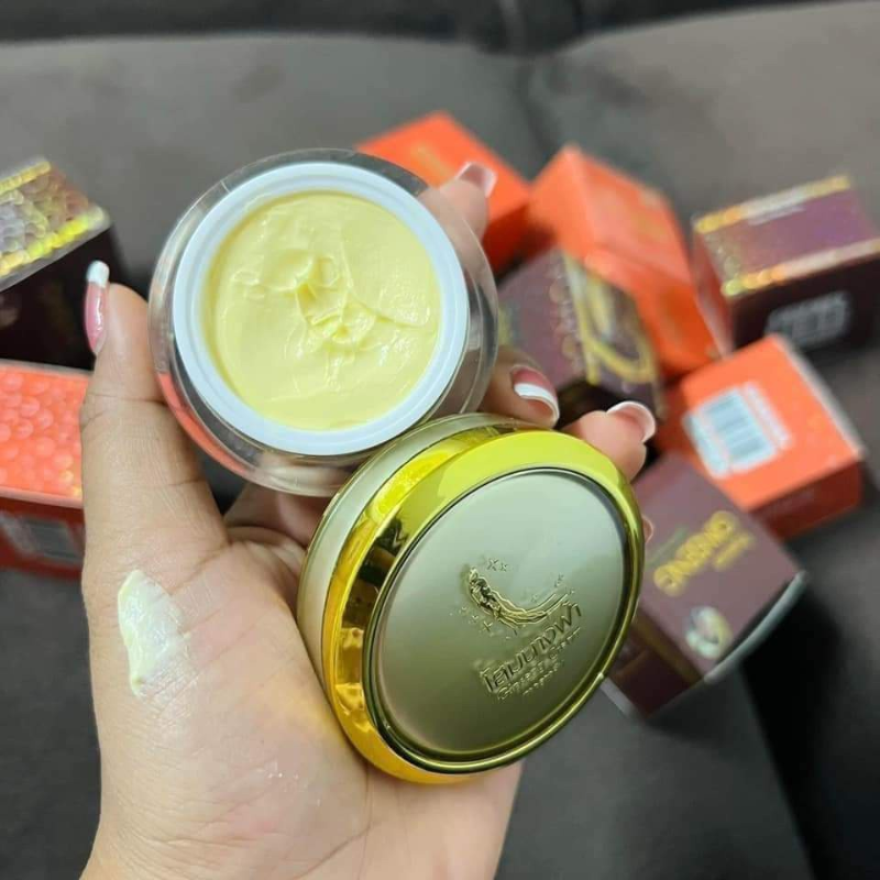26678_17_20250904105258-1.png Combo Kem Face Nhân Sâm Thái Lan Premium Ginseng Ngày Đêm 20g/Hộp - CBKFNSPG20G