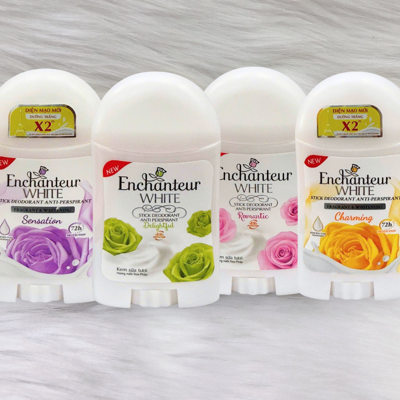 Bỏ sỉ sáp Khử Mùi Enchanteur White Charming 40g - Sáp Khử Mùi Hương Nước Hoa Pháp Bỏ sỉ sáp Khử Mùi Enchanteur White Charming 40g - Sáp Khử Mùi Hương Nước Hoa Pháp