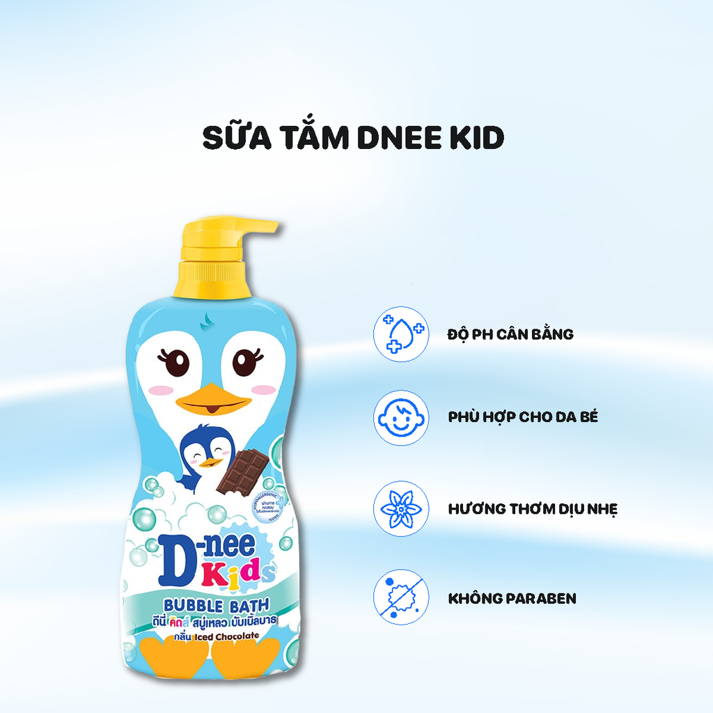 Giá sỉ sữa Tắm Gội Toàn Thân Cho Bé Dnee Kid Thái Lan Hình Chim Cánh Cụt Màu Xanh Dương 400ml Giá sỉ sữa Tắm Gội Toàn Thân Cho Bé Dnee Kid Thái Lan Hình Chim Cánh Cụt Màu Xanh Dương 400ml