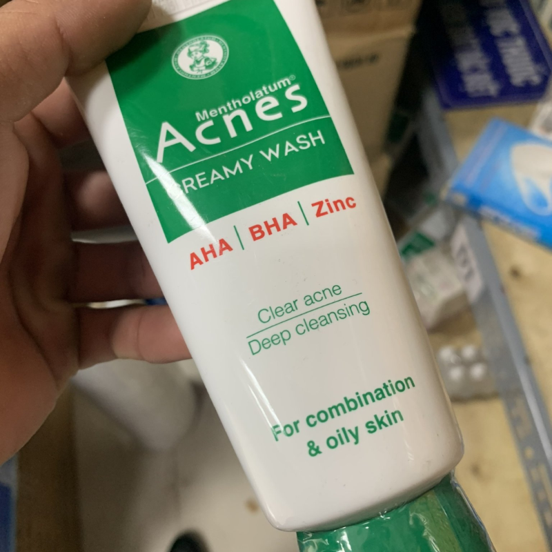 26704_15_20250905150853-1.png Sữa Rửa Mặt Mentholatum Acnes Creamy Wash 100g - Sữa Rửa Mặt Acnes Dành Cho Da Dầu Nhờn - 8935006530966