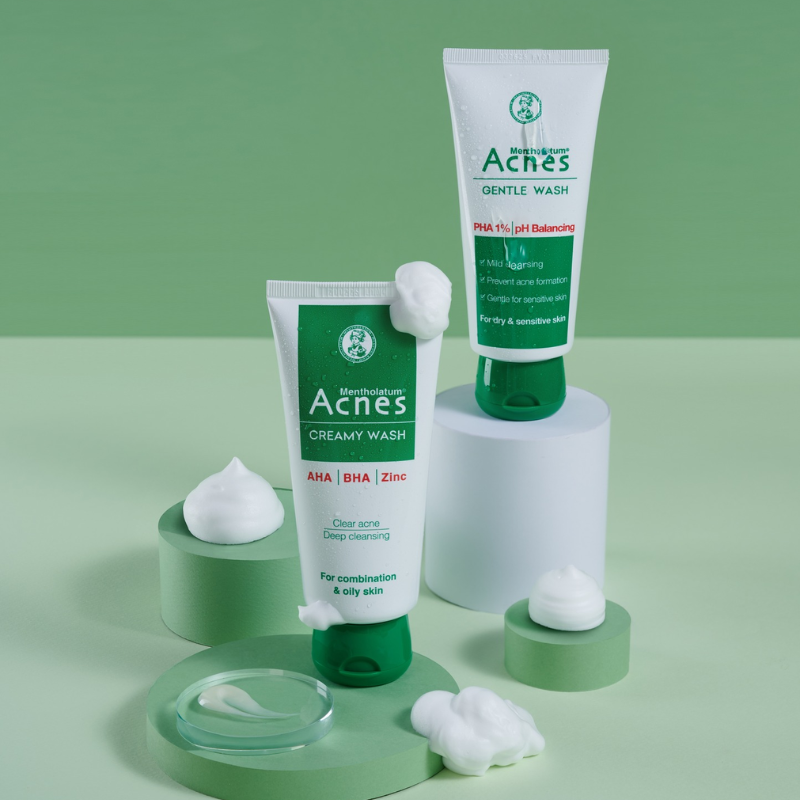 Sữa Rửa Mặt Mentholatum Acnes Creamy Wash 100g - Sữa Rửa Mặt Acnes Dành Cho Da Dầu Nhờn Sữa Rửa Mặt Mentholatum Acnes Creamy Wash 100g - Sữa Rửa Mặt Acnes Dành Cho Da Dầu Nhờn
