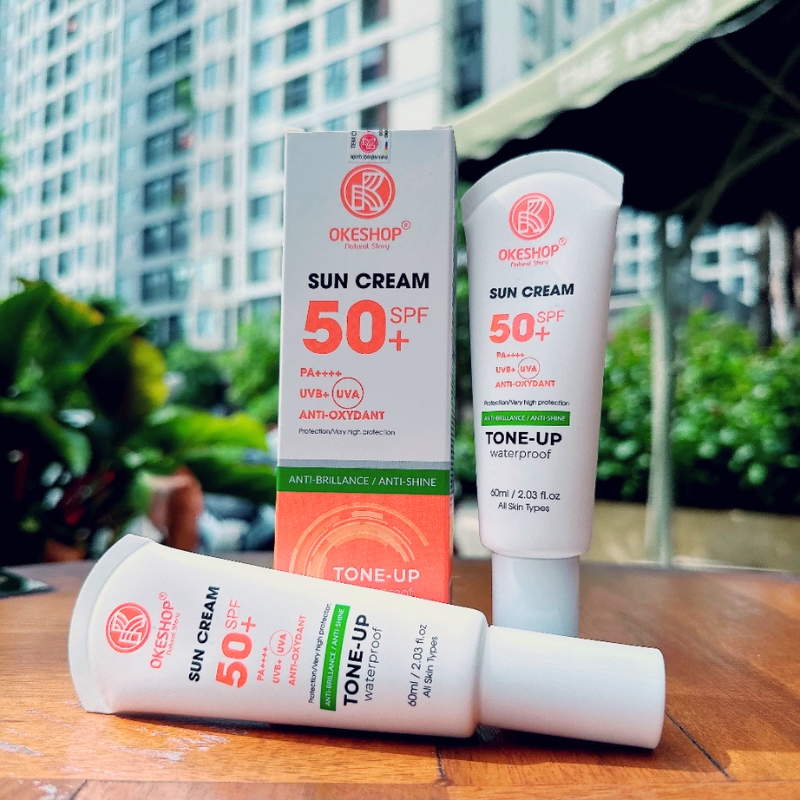 Nguồn sỉ kem Chống Nắng Okeshop Natural Story Sun Cream 50+ Spf Tone Up Waterproof Đài Loan 60ml Nguồn sỉ kem Chống Nắng Okeshop Natural Story Sun Cream 50+ Spf Tone Up Waterproof Đài Loan 60ml