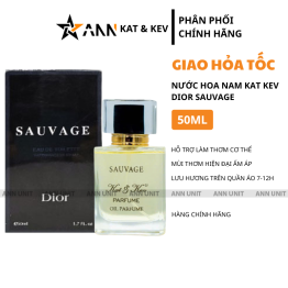 Nước Hoa Nam Kat Kev Parfume Dior Sauvage 50ml - Hương Thơm Hiện Đại Ấm Áp - KKDS50ML