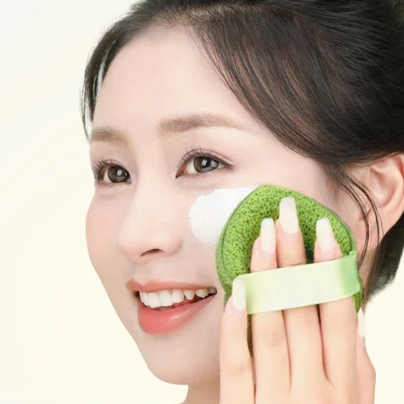 26764_6_20250917172727-1.png Hộp 3 Miếng Bông Mút Rửa Mặt Bọt Biển Xunfuji (Không Chữ) - 6975008752241