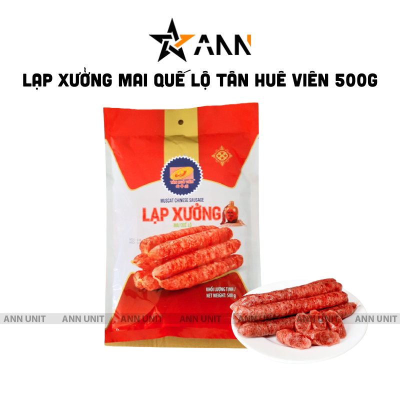 26765_1_20250917174444-1.png Lạp Xưởng Mai Quế Lộ Tân Huê Viên 500g - Lạp Xưởng Nạc Không Tiêu - LXMQLTHV500G