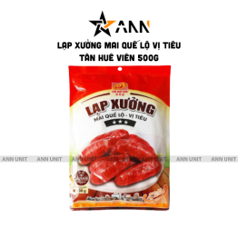 Lạp Xưởng Mai Quế Lộ Vị Tiêu Tân Huê Viên 500g - LXMQLVTTHV500G