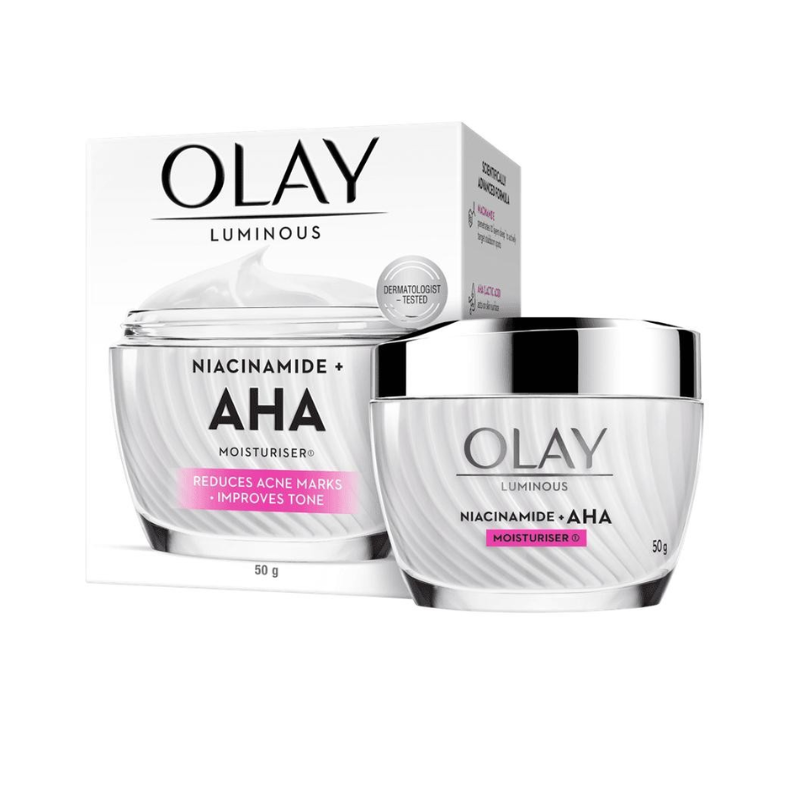 26780_2_20250918175012-1.png Kem Dưỡng Olay Luminous Niacinamide + AHA Moisturizer 50g - 4987176080547