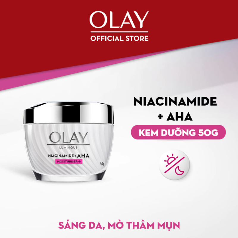 26780_3_20250918175012-1.png Kem Dưỡng Olay Luminous Niacinamide + AHA Moisturizer 50g - 4987176080547