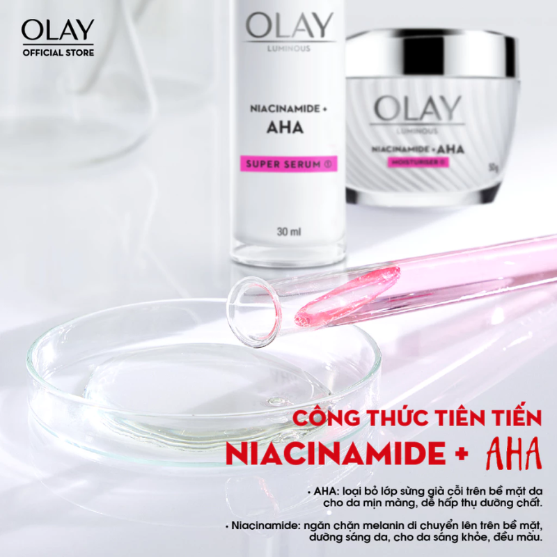 26781_7_20250918180512-1.png Tinh Chất Niacinamide Aha Super Serum Olay Lumious 30ml - 4987176080561