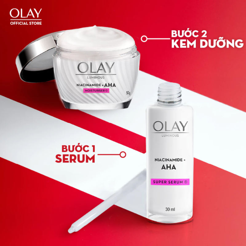 26781_8_20250918180513-1.png Tinh Chất Niacinamide Aha Super Serum Olay Lumious 30ml - 4987176080561