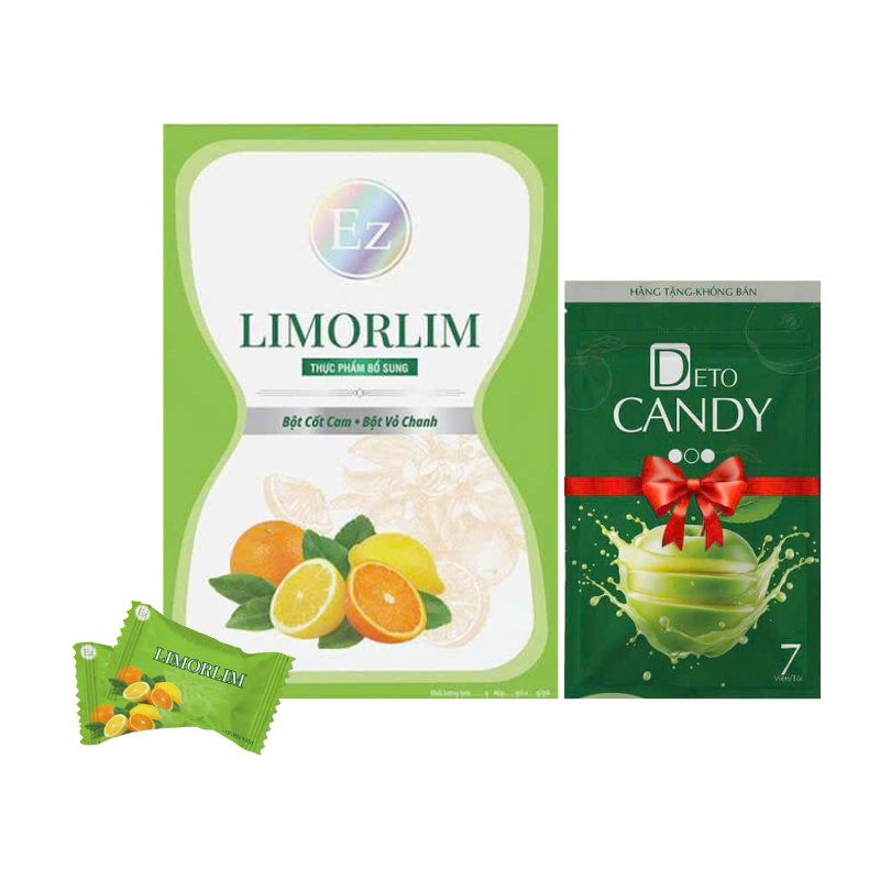 26795_4_20250925111804-1.png Kẹo Chanh Hỗ Trợ Giảm Mỡ Limorlim Ez Beauty Hộp 7 Viên - Tặng 1 Deto Candy - KCLIMORLIM