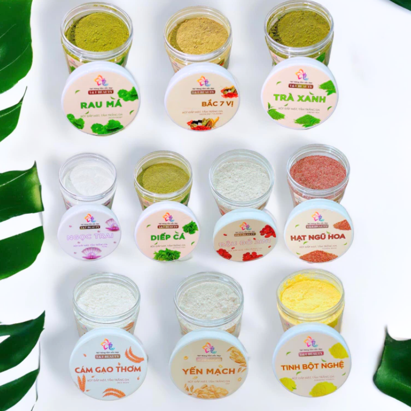 26805_57_20250929122006-1.png Bột Đắp Mặt Tắm Trắng Da Hạt Ngũ Hoa Nguyên Chất T&T Beauty 150g/Hộp - 8936148011566
