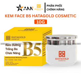 Kem Dưỡng Sáng Da B5 Hatagold Cosmetics Màu Trắng 10g - 8936061332007