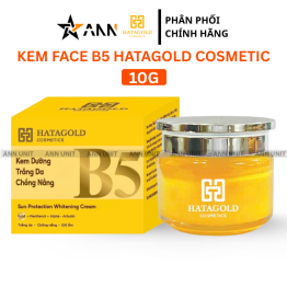 Kem Dưỡng Sáng Da B5 Hatagold Cosmetics Màu Vàng 10g - 8936214120338