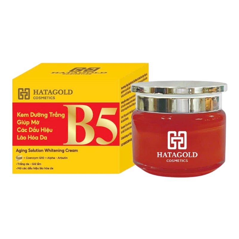 Kem Dưỡng Sáng Da B5 Hatagold Cosmetics Màu Đỏ10g Kem Dưỡng Sáng Da B5 Hatagold Cosmetics Màu Đỏ10g