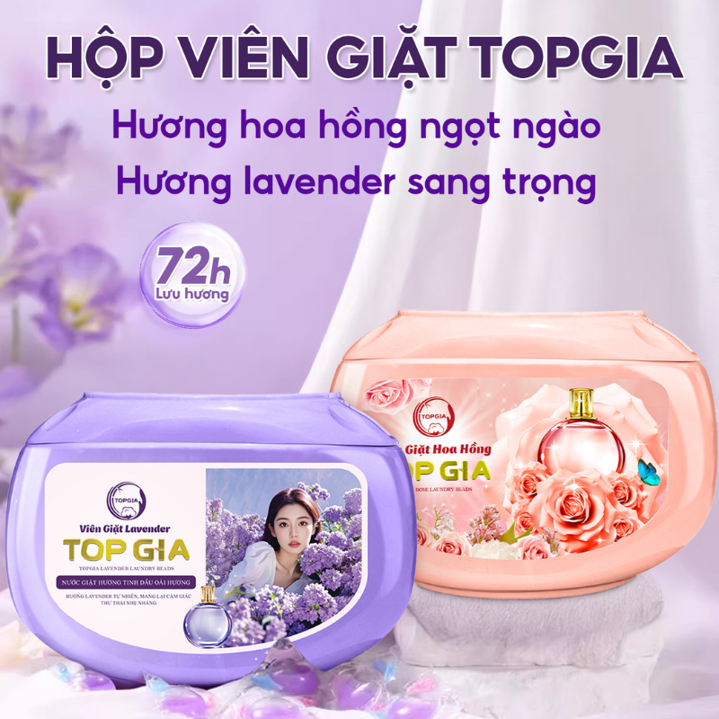 26886_16_20251015162729-1.png Viên Giặt Top Gia Hương Lavender - Hộp 40 Viên Giặt Quần Áo - VGQA01