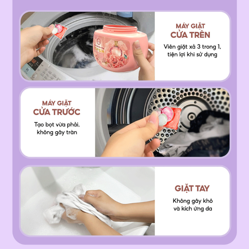 26886_8_20251015162726-1.png Viên Giặt Top Gia Hương Lavender - Hộp 40 Viên Giặt Quần Áo - VGQA01