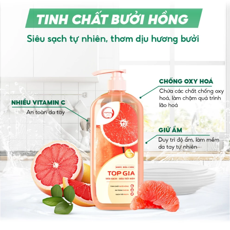 26892_17_20251016113846-1.png Combo 3 Chai Nước Rửa Chén Top Gia Hương Chanh Tươi - Hương Gừng- Hương Bưởi Hồng 1kg/chai - NRC02