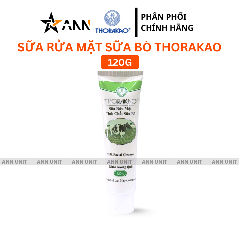Nguồn sỉ sữa Rửa Mặt Tinh Chất Sữa Bò Thorakao 120g Nguồn sỉ sữa Rửa Mặt Tinh Chất Sữa Bò Thorakao 120g