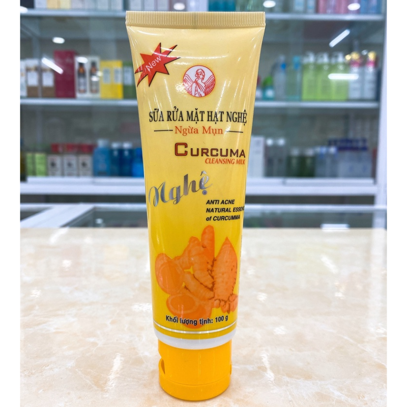 Sữa Rửa Mặt Hạt Nghệ Ngừa Mụn Thorakao 100g Sữa Rửa Mặt Hạt Nghệ Ngừa Mụn Thorakao 100g