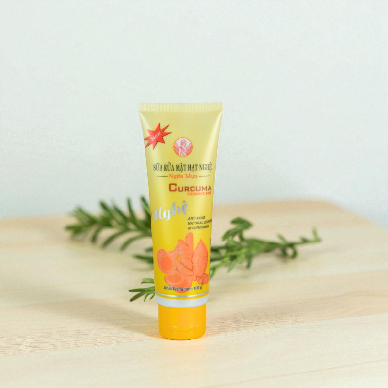 Sữa Rửa Mặt Hạt Nghệ Ngừa Mụn Thorakao 100g Sữa Rửa Mặt Hạt Nghệ Ngừa Mụn Thorakao 100g