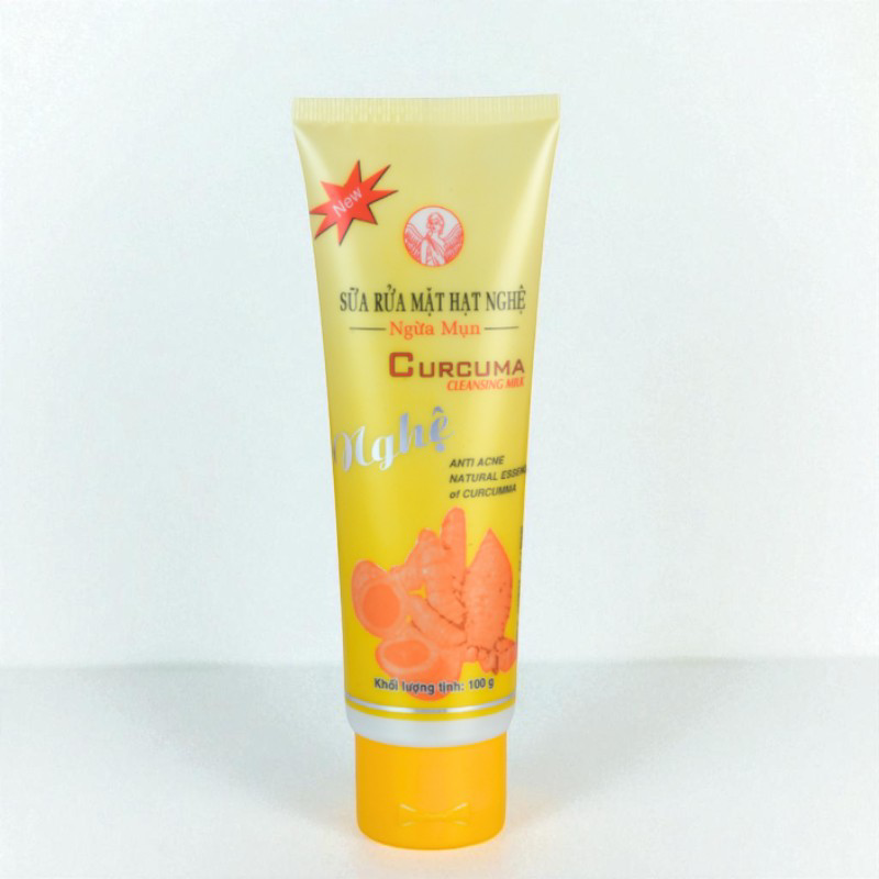 Sữa Rửa Mặt Hạt Nghệ Ngừa Mụn Thorakao 100g Sữa Rửa Mặt Hạt Nghệ Ngừa Mụn Thorakao 100g