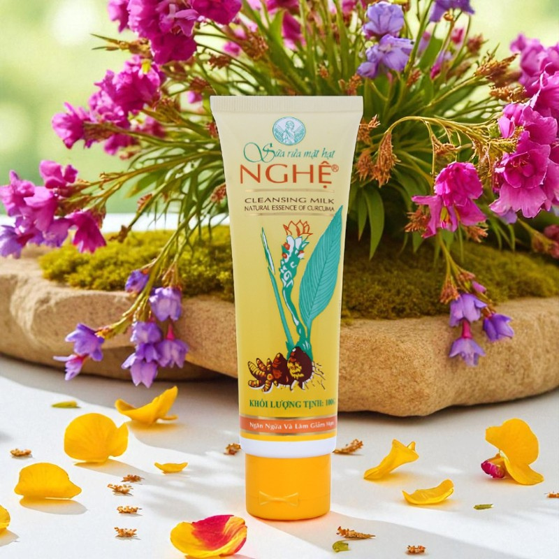 Sữa Rửa Mặt Hạt Nghệ Thorakao 100g Sữa Rửa Mặt Hạt Nghệ Thorakao 100g